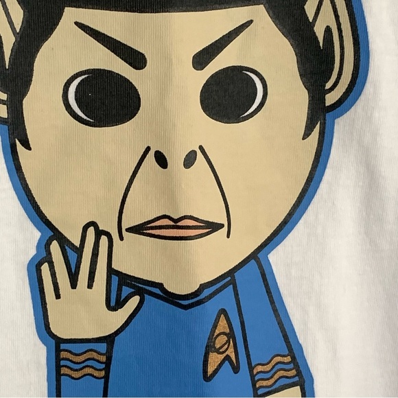 MENS OBSCENE CLOTHING Spock Beam Me Up Scotty Star Trek SHIRT XXL 2XL - Picture 3 of 11